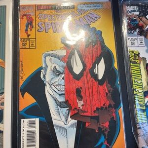 The Spectacular Spider-Man comic book, issue #206